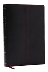 Nkjv-Net Parallel New Testament with Net Translators' Notes, Black Leathersoft, Red Letter, Comfort Print