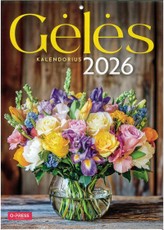 Sieninis kalendorius 2026. Gėlės