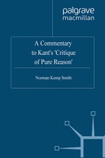 A Commentary to Kant's 'Critique of Pure Reason'
