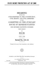 State Secret Protection Act of 2009
