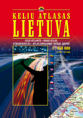 Lietuva. Kelių atlasas, 1 : 350 000