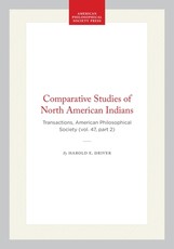 Comparative Studies of North American Indians