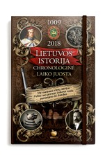 LIETUVOS ISTORIJA: chronologinė laiko juosta 1009-2018 m. Visi svarbiausi Lietuvos istorijos įvykiai išlankstomoje 2 metrų juostoje (susilanksto į patogų aplanką kietais viršeliais, su gumele) – ideali priemonė istorijos gerbėjui, tobula dovana patriotui
