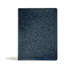 CSB Life Connections Study Bible, Navy Leathertouch