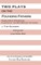 Two Plays on the Founding Fathers