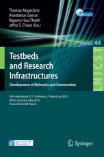 Testbeds and Research Infrastructures, Development of Networks and Communities