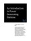 An Introduction to Power Generating Stations