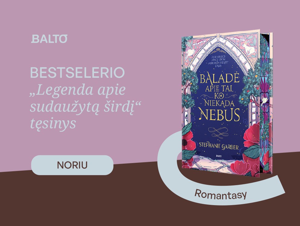 BALADĖ APIE TAI, KO NIEKADA NEBUS. Serijos „Once Upon a Broken Heart“ 2-oji dalis