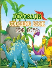 Dinosaur Coloring Book for Boys