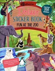 Deluxe Sticker Book: At the Zoo