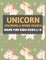 Unicorn Coloring And Word Search Book For Kids Ages 4-8