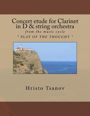 Concert etude for Clarinet in D and string orchestra