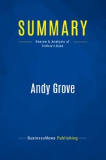 Summary: Andy Grove