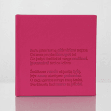 Užrašinė Eko odos viršeliu AVIETINĖ