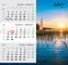 2017 metų pastatomas kalendorius „Ežeras“