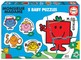 5 dėlionės (puzzle) 3+3+4+4+5 MONSIEUR MADAME 2-4metų