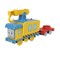 THOMAS AND FRIENDS motorizuotas garvežiukas su vagonu (HFX96)