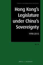 Hong Kong's Legislature Under China's Sovereignty