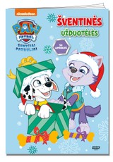 Šunyčiai patruliai. Šventinės užduotėlės su lipdukais