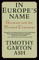 In Europe's Name