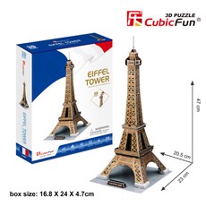 CUBICFUN 3D dėlionė „Eifelio bokštas“