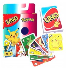 Stalo žaidimas UNO su Pokemon tipo veikėjais, 2 kaladės