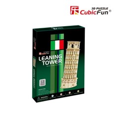 3D dėlionė: Pizos bokštas