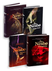 Kriminalinių istorijų meistro Jo Nesbø rinkinys: TARAKONAI + SNIEGO SENIS + VIDURNAKČIO SAULĖ + PENTAGRAMA