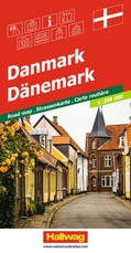 Hallwag Strassenkarte Dänemark 1:300.000