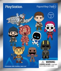 Kuprinės pakabukas „Playstation“ 3D, 2 serija, atsitiktinėje pakuotėje (blind pack), 1 vnt.