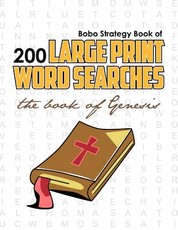 Bobo Strategy Book of 200 Large Print Word Searches
