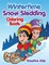 Wintertime Snow Sledding Coloring Book