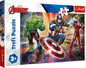 TREFL AVENGERS dėlionė „Keršytojai“, 24 det.