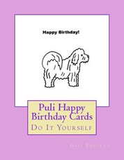 Puli Happy Birthday Cards