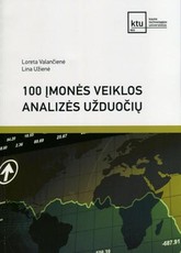 100 įmonės veiklos analizės užduočių