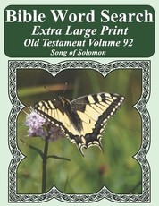 Bible Word Search Extra Large Print Old Testament Volume 92