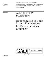 Acquisition planning