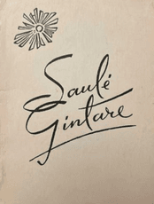 Saulė gintare (miniatiūrinė knyga)