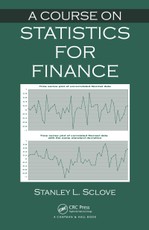 A Course on Statistics for Finance