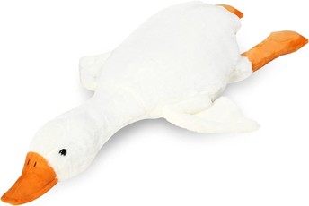 Pliušinė žąsis-pagalvė, 52 cm