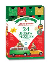 Advento kalendorius–dėlionės „Volkswagen Kalėdos“, 24 dėlionės po 50 detalių: 1200 detalių Advento kalendorius–dėlionės „Volkswagen Kalėdos“, 24 dėlionės po 50 detalių: 1200 detalių