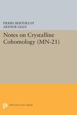 Notes on Crystalline Cohomology. (Mn-21)