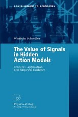 The Value of Signals in Hidden Action Models