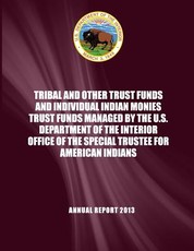 Tribal and Other Trust Funds and Individual Indian Monies Trust Funds Managed by the U.S. Department of the Interior Office of the Special Trustee for American Indians