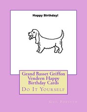 Grand Basset Griffon Vendeen Happy Birthday Cards