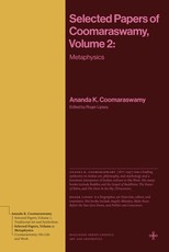 Selected Papers of Coomaraswamy, Volume 2