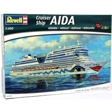 Plastikinis modelis — kruizinis laivas „AIDA“