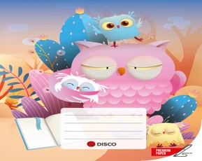 Sąsiuvinis DISCO PREMIUM KIDS