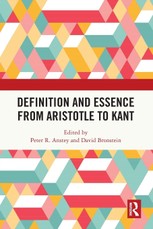 Definition and Essence from Aristotle to Kant