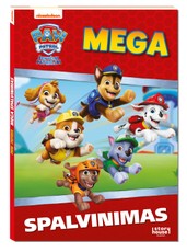 Šunyčiai patruliai. Mega spalvinimas